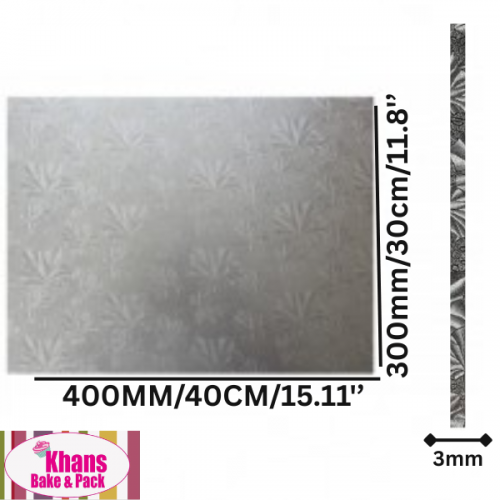 C/BOARD RECT 300*400 SILVER C/BOARD RECT 300*400 SILVER